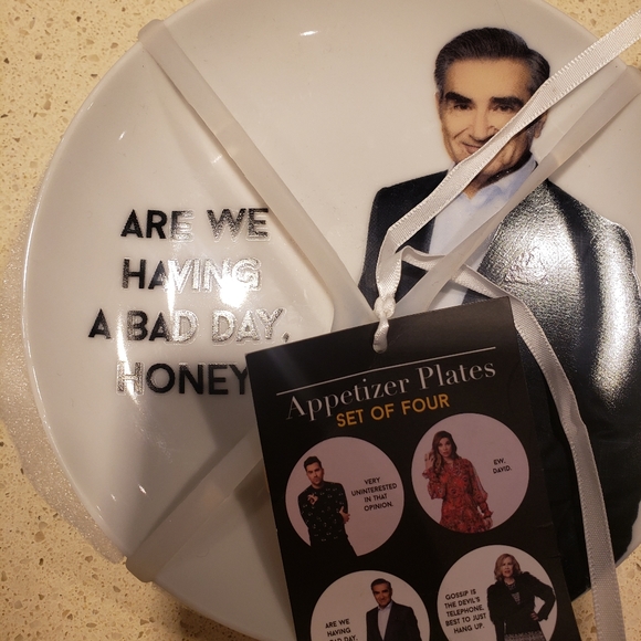Other - Schitt's creek cute little plates x4